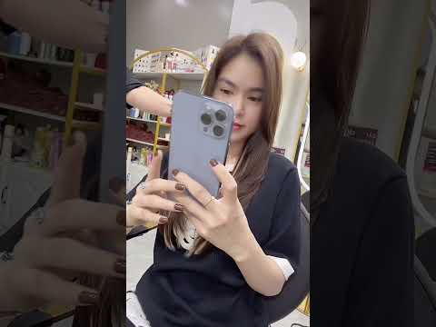 Video Hidden light sau gáy cho nữ tóc dài tóc nâu lạnh - youtube