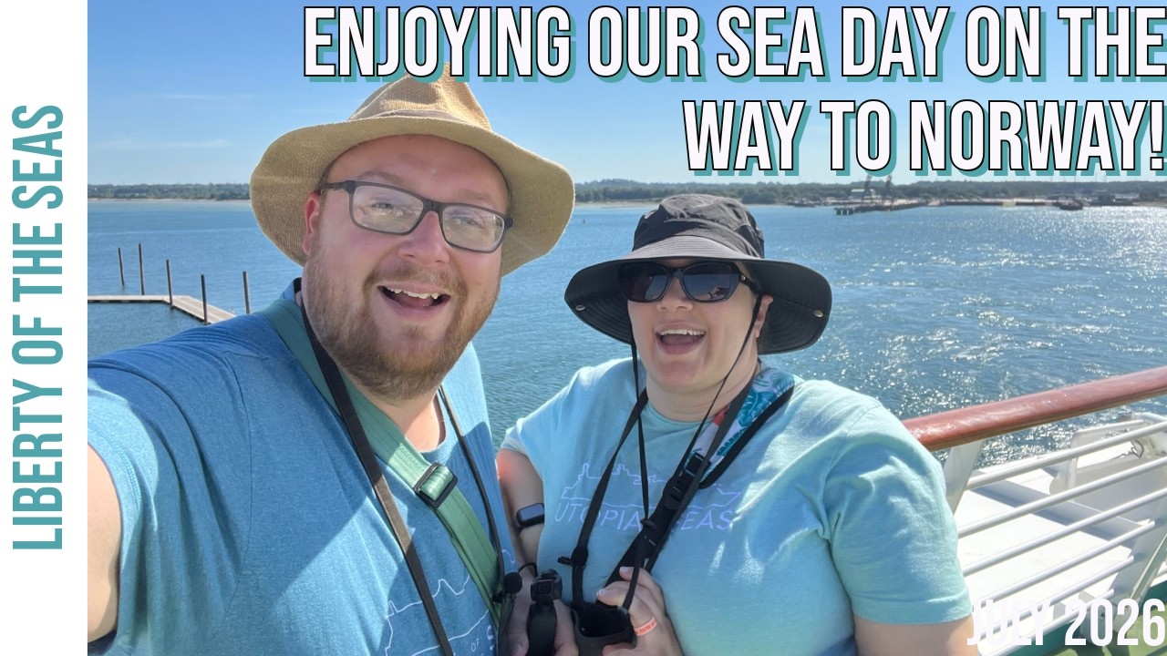 Enjoying Our Sea Day on the Way to Norway! // Cruise Vlog Day 3 // Liberty of the Seas