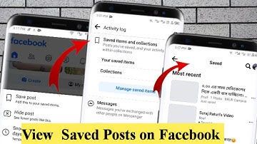 How to view saved posts on facebook - Full Guide