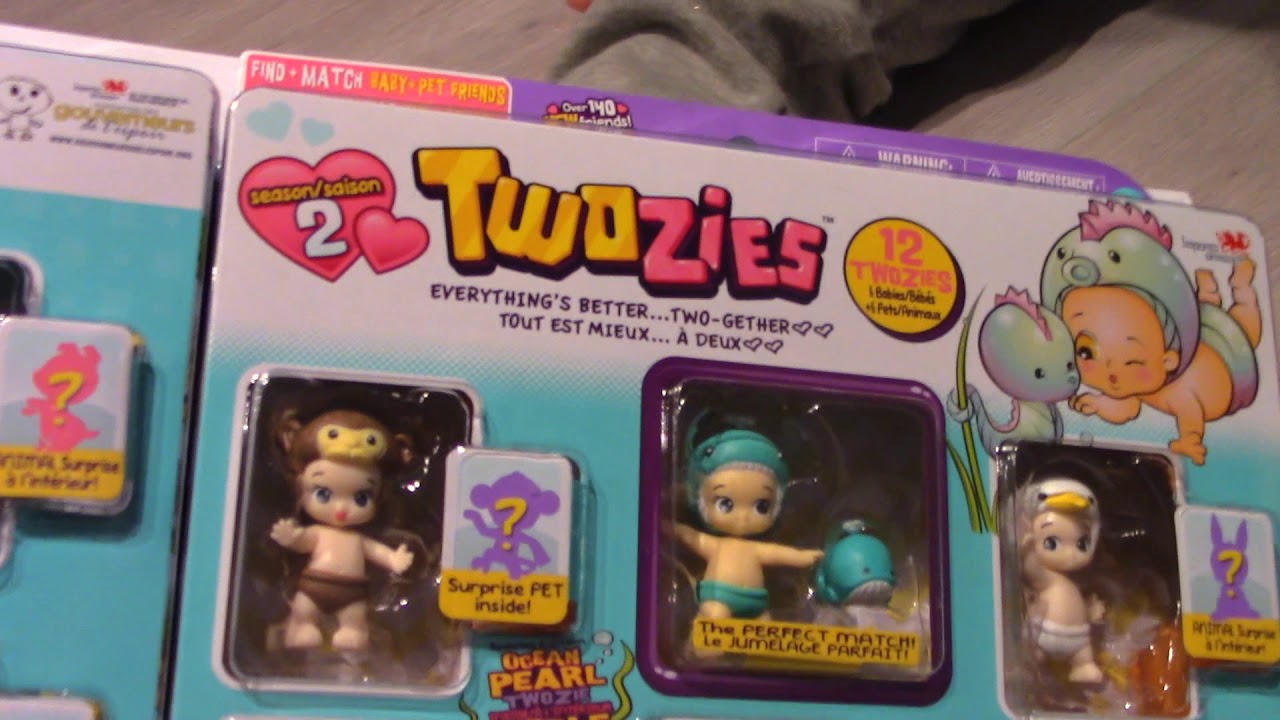 Ева и Мама открывают  игрушки  TWOZIES огромная коллекция