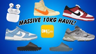 MASSIVE 10KG DHGATE HAUL! (Jordan 1, AirPod 4, Yeezy Slides...)