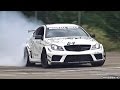 850HP Twin Turbo Mercedes C63 AMG Black Series with Capristo BRUTAL Sound!