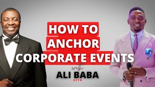 How to Anchor Corporate Events with Ali Baba