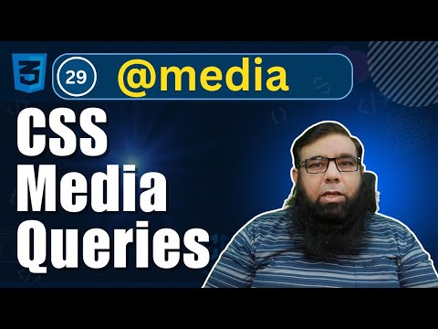 Master Responsive Design With CSS Media Queries | CSS Tutorial by Shahid Naeem | Class 29.