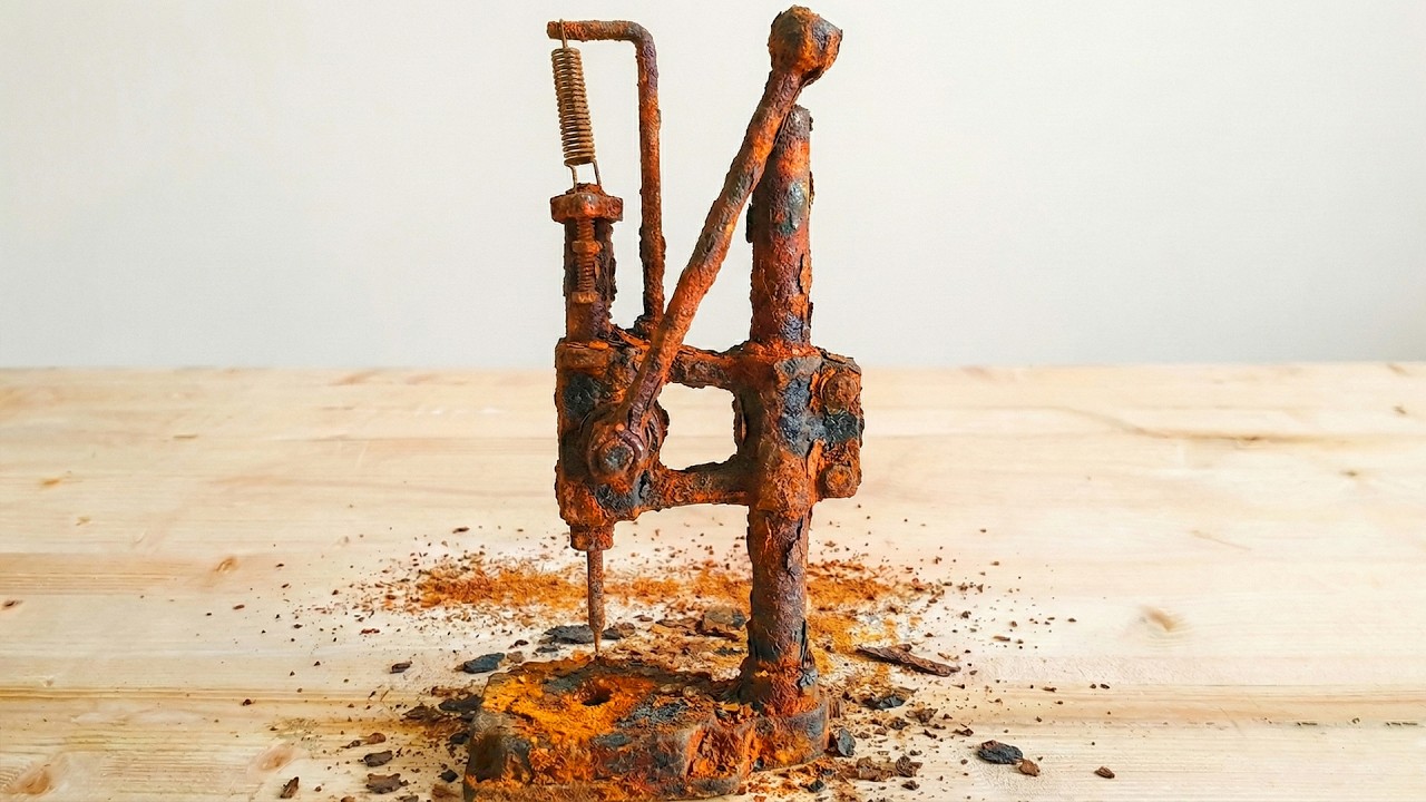 $500 Total Restoration Strange Broken Rusty Light 36 Hours Work | Restore TV