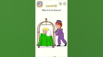 👉 DOP 2 🏋️ Why Is It So Heavy? | Level 25 Puzzle Shorts 🎮