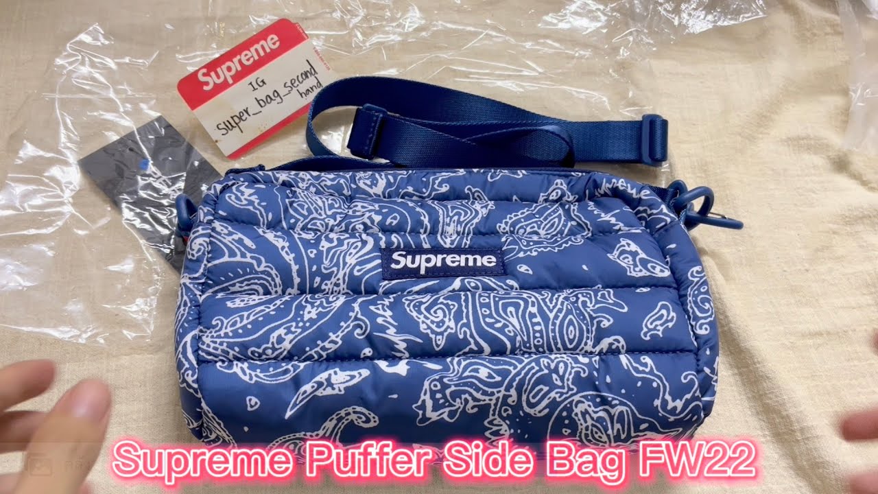 Supreme Puffer Side Bag