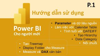 DAT105  Power BI Cho Người Mới Bắt Đầu | Power BI Căn Bản - Phần 1