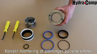 Sådan monterer du pakninger på en hydraulik cylinder