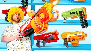 Игры для мальчиков - Тестируем Нерф бластеры! – Нерферы в видео шоу для детей. Игры для мальчиков - Тестируем Нерф бластеры! – Нерферы в видео шоу для детей.