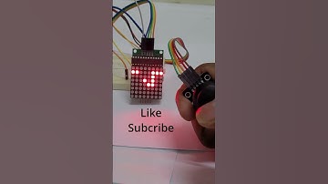 Arduino Snake Game Project - LED matrix +joystick