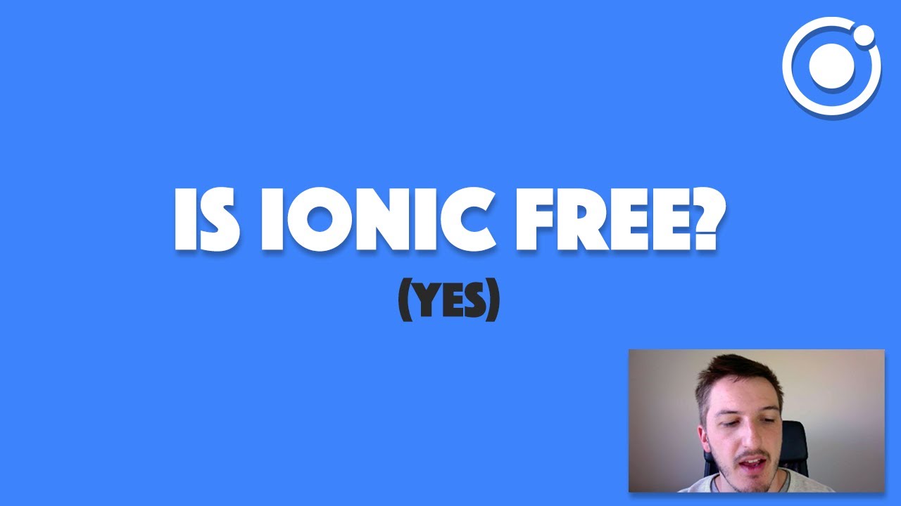 Is Ionic Framework Free? - YouTube