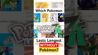 Which Pokemon Game Lasts Longest WITHOUT Pokemon? #pokemon #pokémon #nintendo #redfalcon