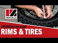 Honda CRF450 Rims and Tires | CRF450 Aftermarket Rims | Honda CRF450-R Rebuild Pt 14 | Partzilla.com