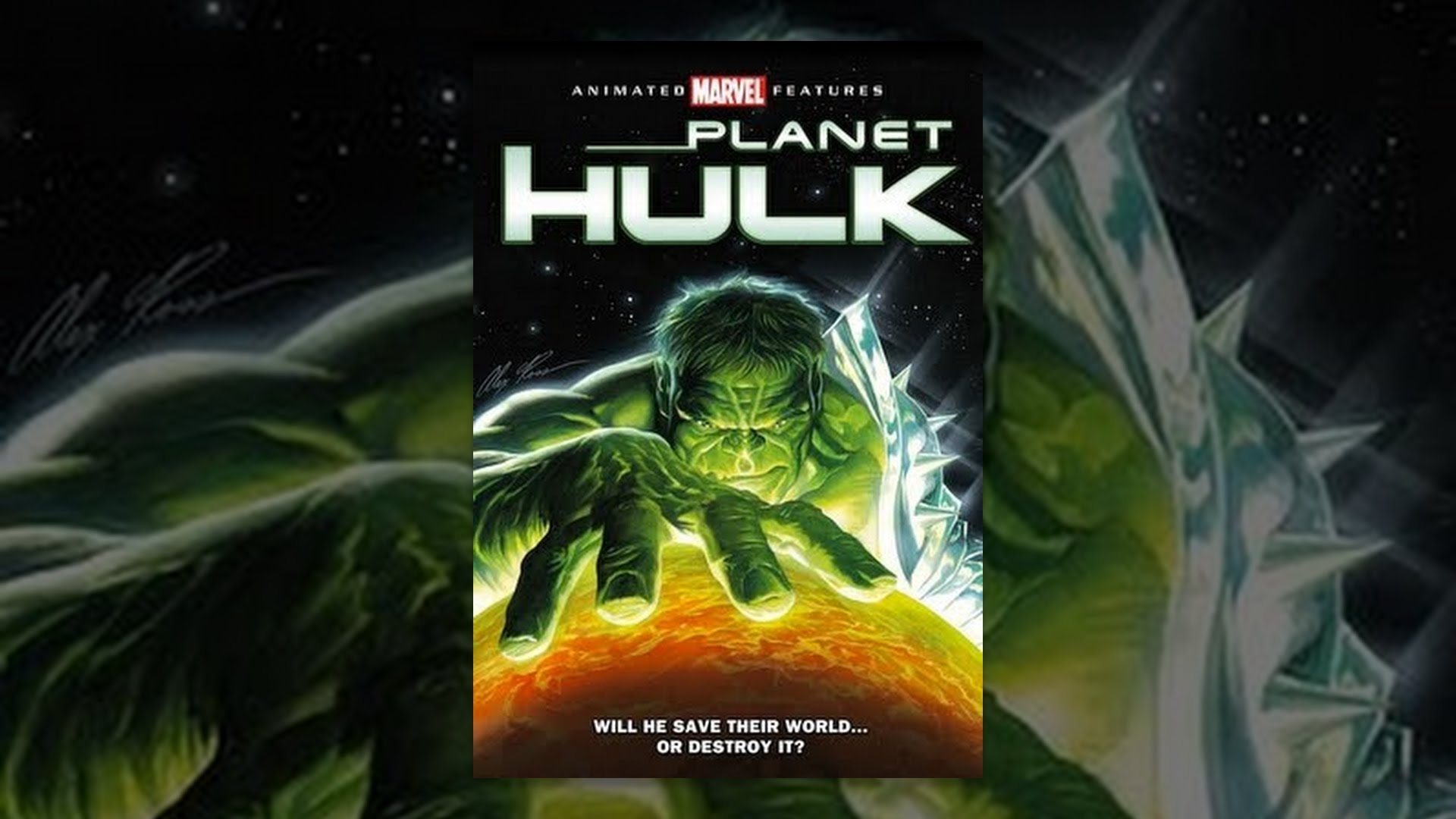 planet hulk movie poster