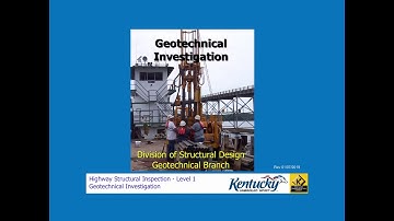 Geotechnical Investigation for Bridge Construction