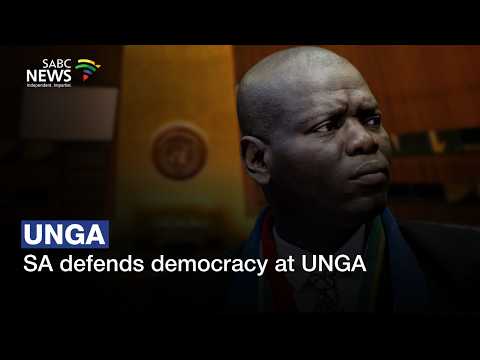 SA defends democracy at UNGA