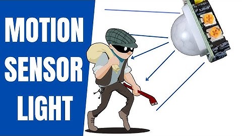 How to make a Motion Sensor Light at Home | PIR sensor | Arduino | Using Arduino chip on Zero PCB
