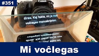 Mi voĉlegas kaj kelkaj aliaj malgravaj temoj | Esperanto-vlogo