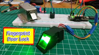 Membuat Fingerprint Doorlock - Project Arduino #16