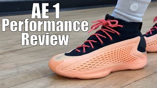 Adidas AE 1 Performance Review! Anthony Edwards First Signature Shoe!