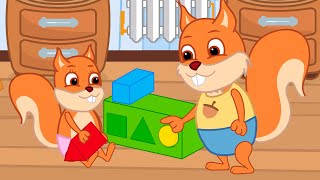 Bridie Squirrel - Monte Um Quebra-Cabeça Animé 2023 Desenho Infantil em Português Brasil