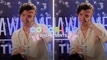 coloring soft inspired after effects on alight motion | with qr code