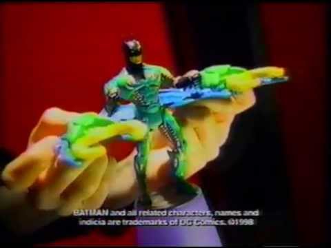 Batman & Robin Action Figures Ad - YouTube