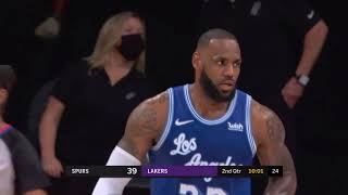 馬刺雙槍聯手終結紫金軍團連勝！20210108【金鈦】NBA 例行賽 Highlights 洛杉磯湖人 VS 聖安東尼奧馬刺 2021.01.08