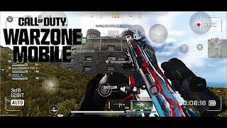 😱CALL OF DUTY WARZONE SMOTHER GAMEPLAY ON IPHONE 11 PRO😍,FIVE FINGERS SETTING!