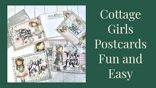 Cottage Girls Post Cards
