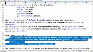 JAVA-8 NEW FEATURES ||  SESSION-1 || FunctionalInterface & Lambda Expression || Mr. RATAN SIR
