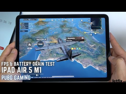 iPad Air 5 PUBG Mobile Gaming test | Apple M1, 8GB RAM