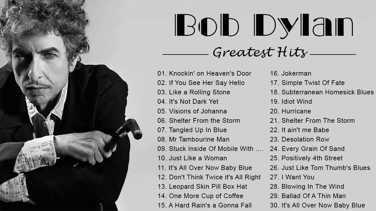 Bob Dylan Greatest Hits - Bob Best Songs Playlist -