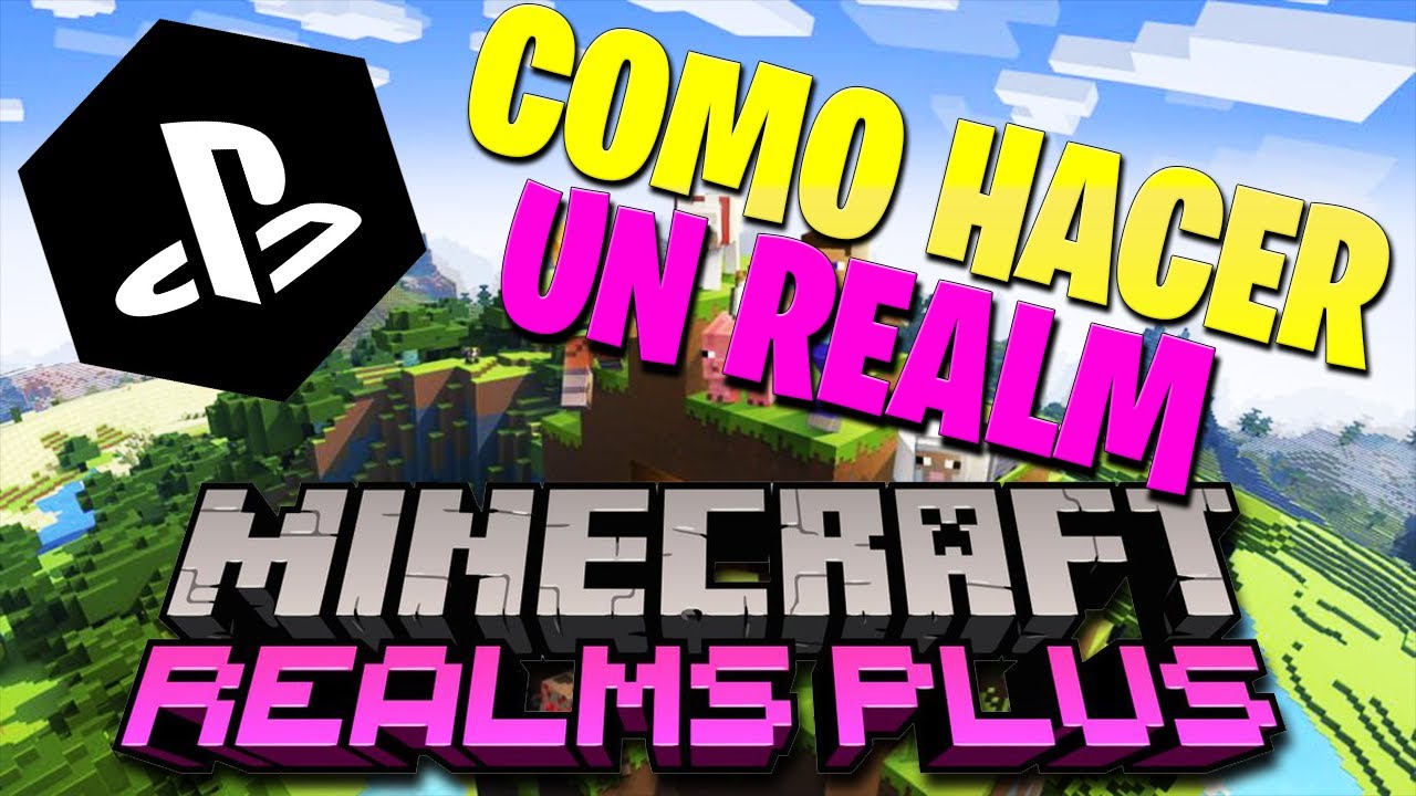 COMO HACER un REALM en MINECRAFT PS4 1.17 YouTube