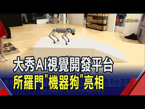 台北自動化展!所羅門大秀AI視覺開發平台 機器狗新相亮｜非凡財經新聞｜20240821