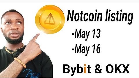 Notcoin: Bybit and OKX listing date