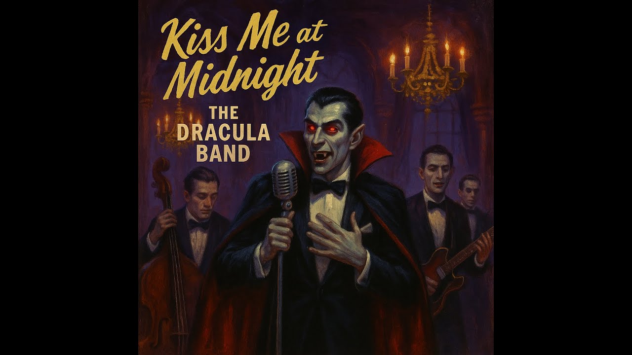 Kiss Me at Midnight – Halloween Doo-Wop Love Song | 1950s Monster Romance  [Halloween the AI way!]