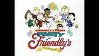 Friendly's commercial, September 1995 - Peanuts/Chicken Pot Pie