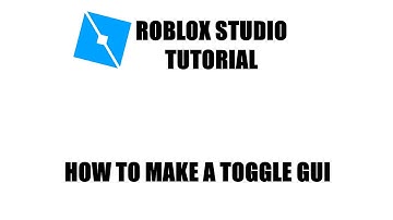 How to make a toggle GUI - Roblox Scripting Tutorial