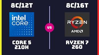 Intel Core 5 210H vs AMD Ryzen 7 260 – CPU Comparison | Which CPU is Better