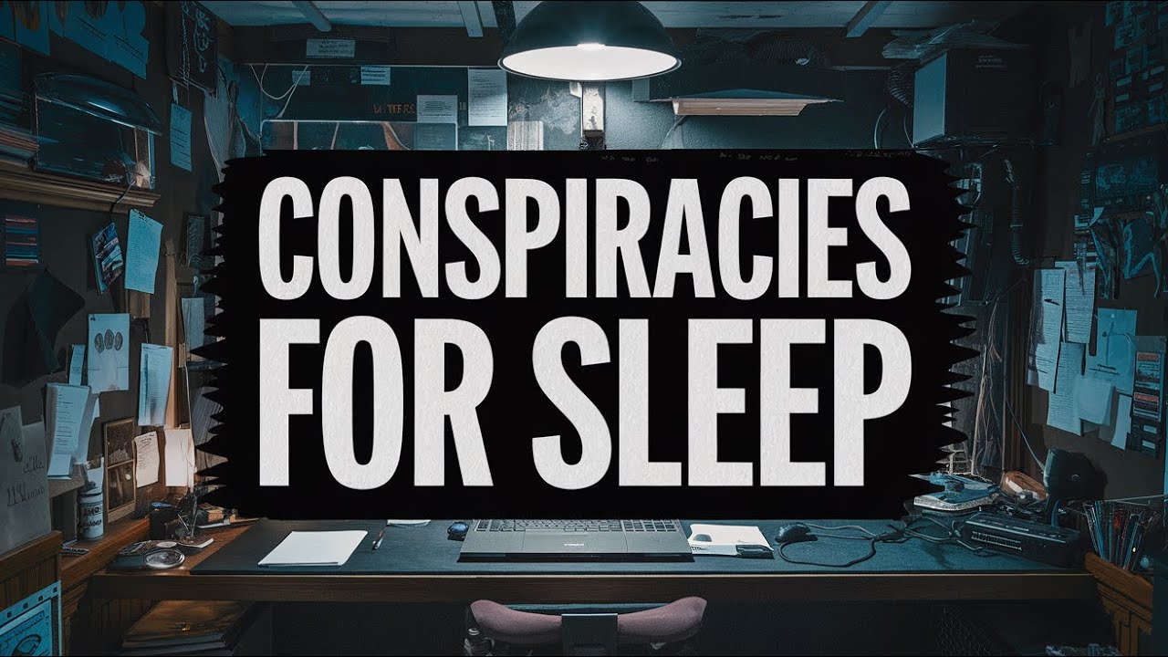 Chilling Conspiracy Theories to Relax and Sleep(V6) |  Rain Sounds For Sleep | (7 HOURS)