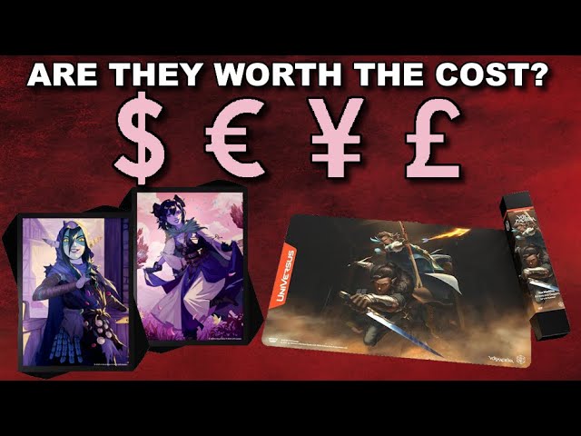 I Ordered the UVS Critical Role Sleeves and Platmat To See if they are Worth It! I Ordered the UVS Critical Role Sleeves and Platmat To See if they are Worth It!