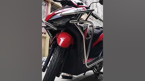 DIY Installing Stainless Crash Guard On Honda Click 125i V2