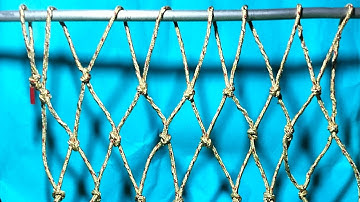 How To make Netmaking 2-the Basic Knot DIY