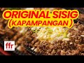 SISIG ORIGINAL RECIPE | FILIPINO FOOD RECIPE