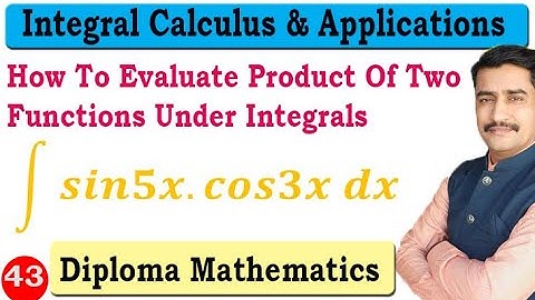 How To Evaluate Product Of Two Functions Under Integrals