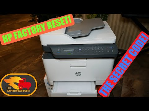 Top secret! HP Laser Printer Factory Reset , Drucker auf Werkseinstellung zurücksetzten #Laserjet