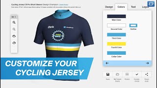 3D designer design your custom cycling jersey | owayo