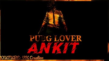 #nameartvideo #pubgstatus 😎Ankit name art video 😎 wow amazing🔥 status video